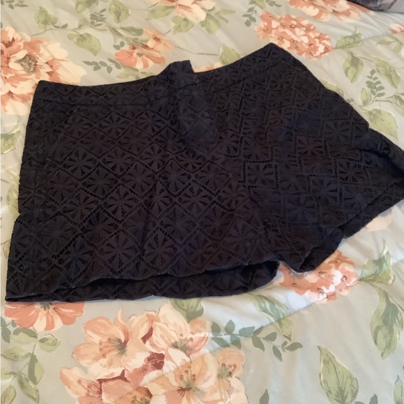 Dalia navy blue shorts crocheted look size (8) - Picture 2 of 10